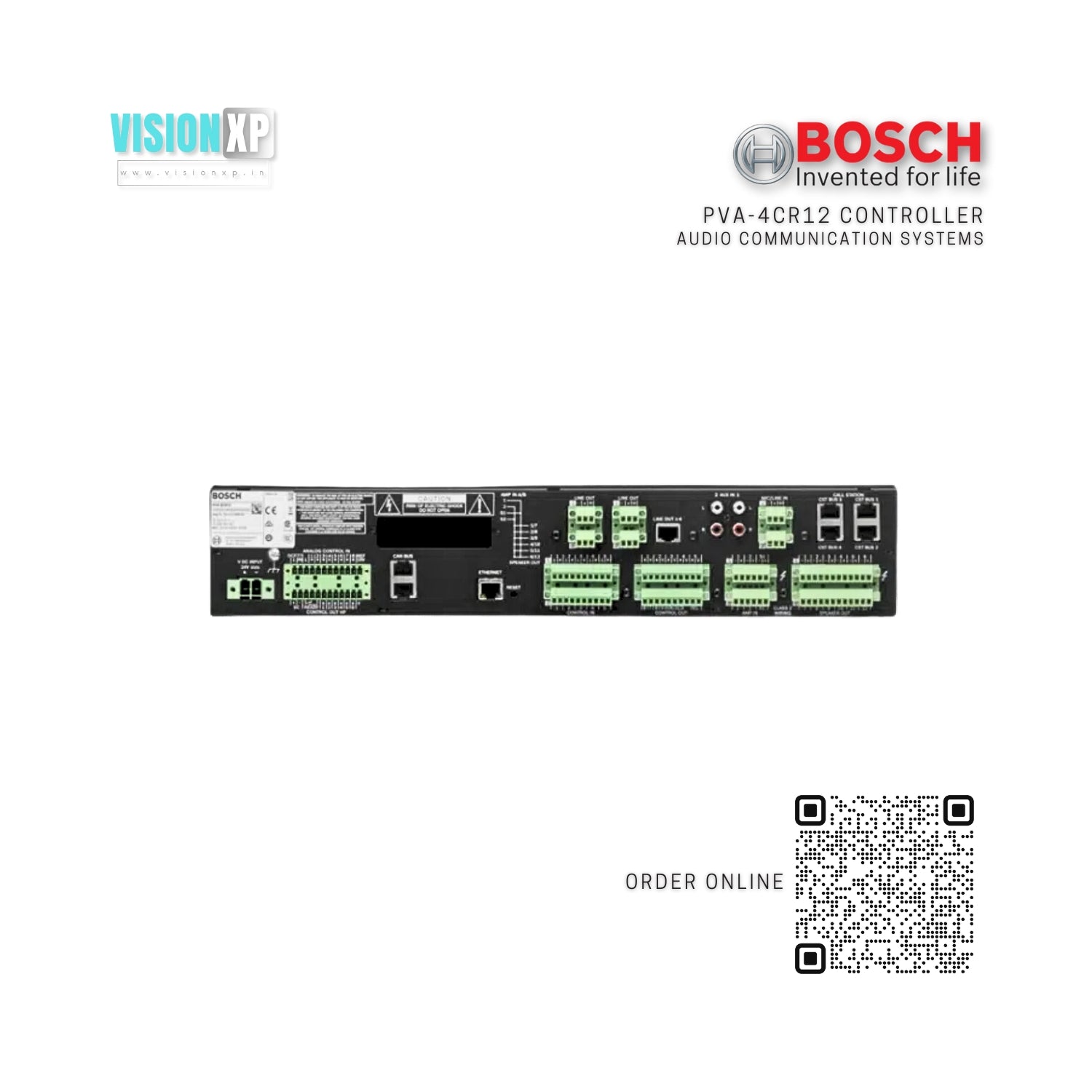Bosch PVA-4CR12 Audio Controller Bosch PVA-4CR12 Audio Controller